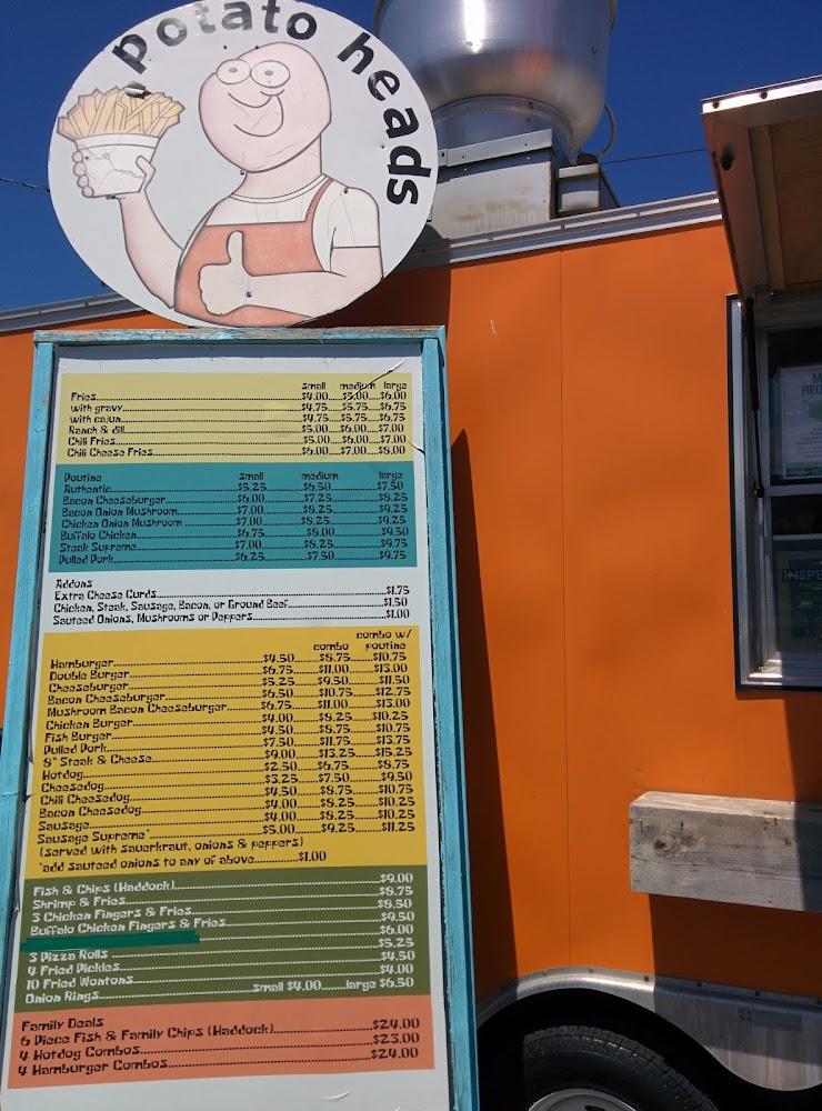 Potato Heads Menu image 3